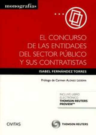 Книга Concurso de las entidades del sector público y sus contratistas 