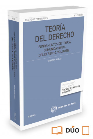 Kniha Teoría del derecho (Volumen I) (Papel + e-book) 