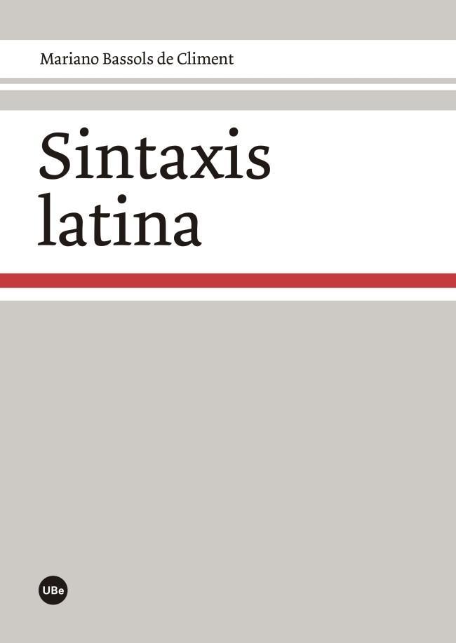 Buch Sintaxis latina 