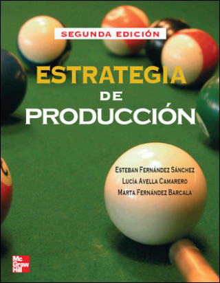 Buch Estrategia de producción Esteban Fernández Sánchez