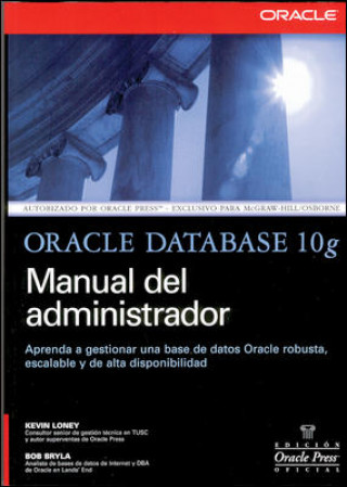 Könyv Oracle DataBase 10g. Manual del administrador Bob Bryla