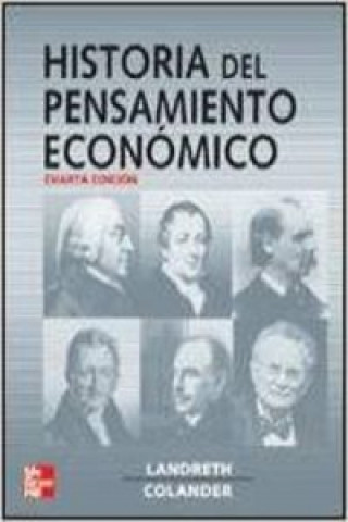 Kniha Historia del pensamiento económico David C. Colander