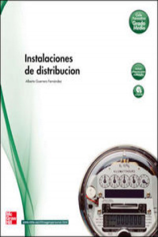 Książka Instalaciones de distribución, grado medio Alberto Guerrero Fernández