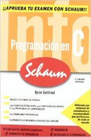 Knjiga Programación en C Byron S. Gottfried