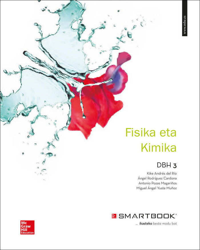 Knjiga Fisika eta Kimika DBH 3 Andrés del Río