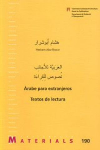Carte Árabe para extranjeros : textos de lectura Hesham Abu-Sharar