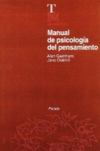 Kniha Manual de psicología del pensamiento : pensar y razonar Alan Garnham