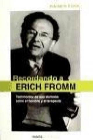 Książka Recordando a Erich Fromm Rainer Funk
