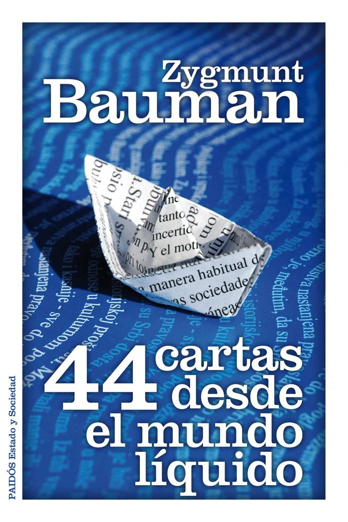 Kniha 44 cartas desde el mundo líquido Zygmunt Bauman