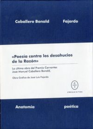 Carte Anatomía poética José Manuel Caballero Bonald