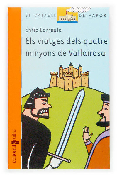 Libro Els viatges dels quatre minyons de vallairosa Enric Larreula Vidal