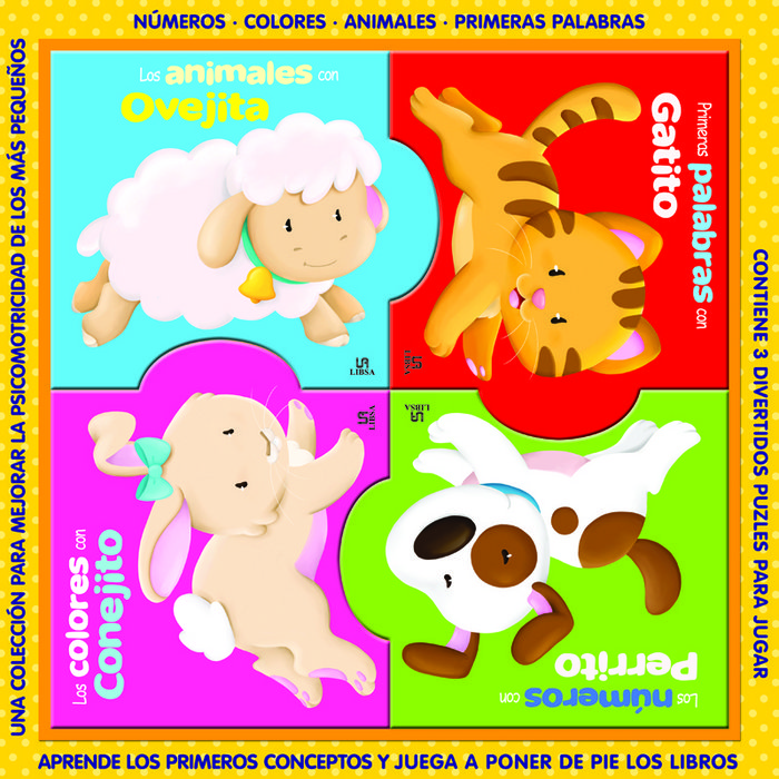 Kniha Puzzlebooks in Box Animales 