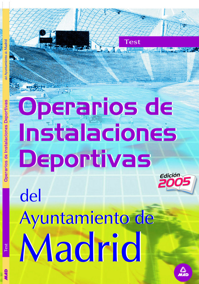 Carte Operarios de Instalaciones Deportivas, Ayuntamiento de Madrid. Test Maite de . . . [et al. ] Pablo Rodríguez