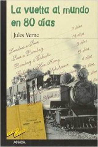 Carte La vuelta al mundo en 80 días Jules Verne