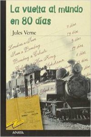 Książka La vuelta al mundo en 80 días Jules Verne