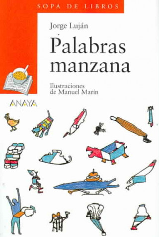 Buch Palabras manzana Jorge Luján