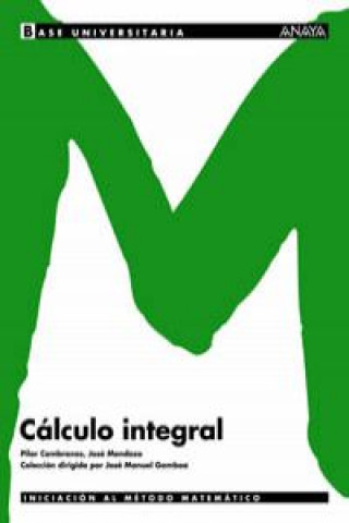 Carte Cálculo integral, Bachillerato Pilar Cembranos Díaz