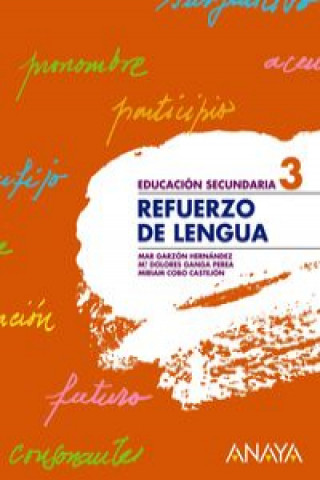 Kniha Lengua, 3 ESO. Cuaderno de refuerzo MAR GARZON HERNANDEZ