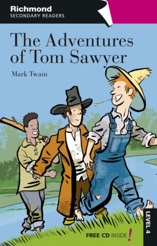 Kniha The adventures of Tom Sawyer, level 4 Mark Twain