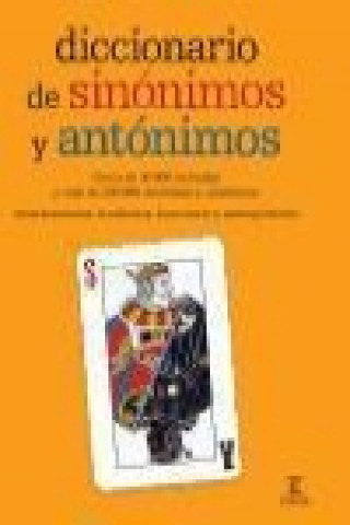 Könyv Diccionario de sinónimos y antónimos 