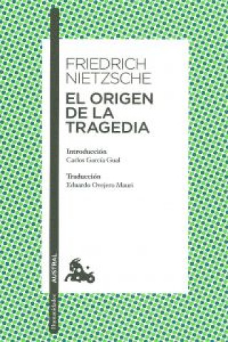 Carte El origen de la tragedia F. NIETZSCHE