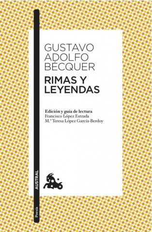 Kniha Rimas y Leyendas Gustavo Adolfo Bécquer