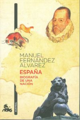 Carte ESPAÚA.BIOGRAFIA DE UNA NACION 725*11*AU MANUEL FERNANDEZ ALVAREZ