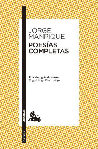 Kniha Poesías completas JORGE MANRIQUE