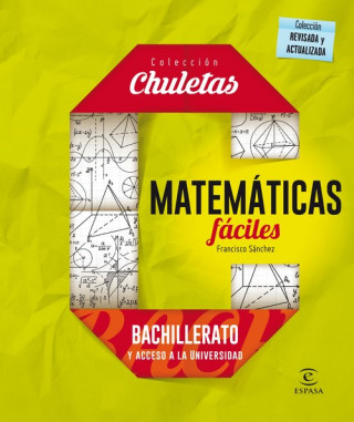 Kniha Matemáticas fáciles para Bachillerato FRANCISCO SANCHEZ