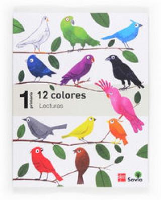 Kniha Savia, 12 colores, lecturas, 1 Educación Primaria 