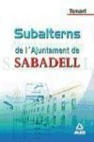 Könyv Subalterns, Ajuntament de Sabadell. Temari José Manuel González Rabanal