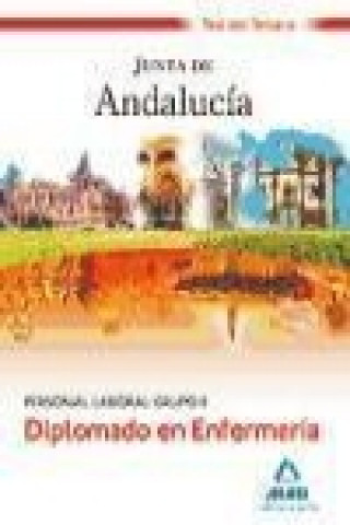 Libro Diplomado en Enfermería, personal laboral, Grupo II, Junta de Andalucía. Test del temario José Manuel . . . [et al. ] Ania Palacio