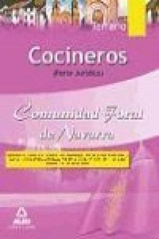 Könyv Cocineros, Comunidad Foral de Navarra. Temario parte jurídica 