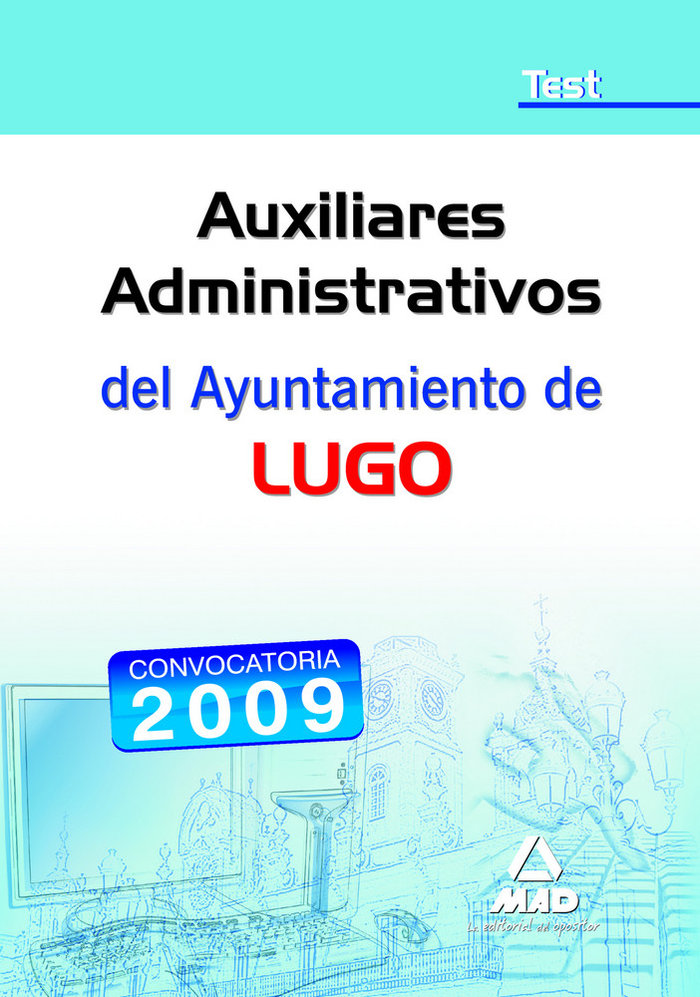 Carte Auxiliares Administrativos, Ayuntamiento de Lugo. Test Fernando Martos Navarro