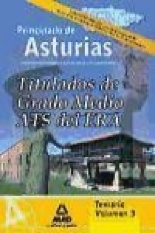 Könyv Titulados de Grado Medio/ATS del ERA. (Establecimientos Residenciales para Ancianos de Asturias). Temario Volumen III 