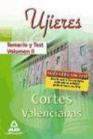 Kniha Ujieres de las Cortes Valencianas. Temario y test. Volumen II 
