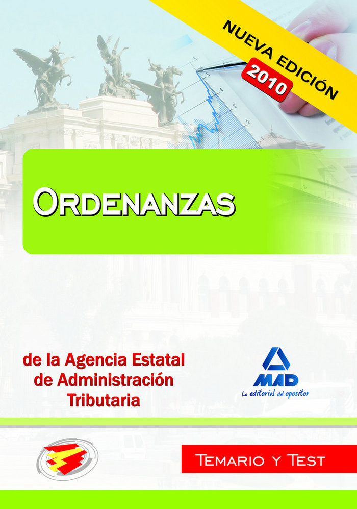 Könyv Ordenanzas, Agencia Estatal de Administración Tributaria. Temario y test Fernando Martos Navarro