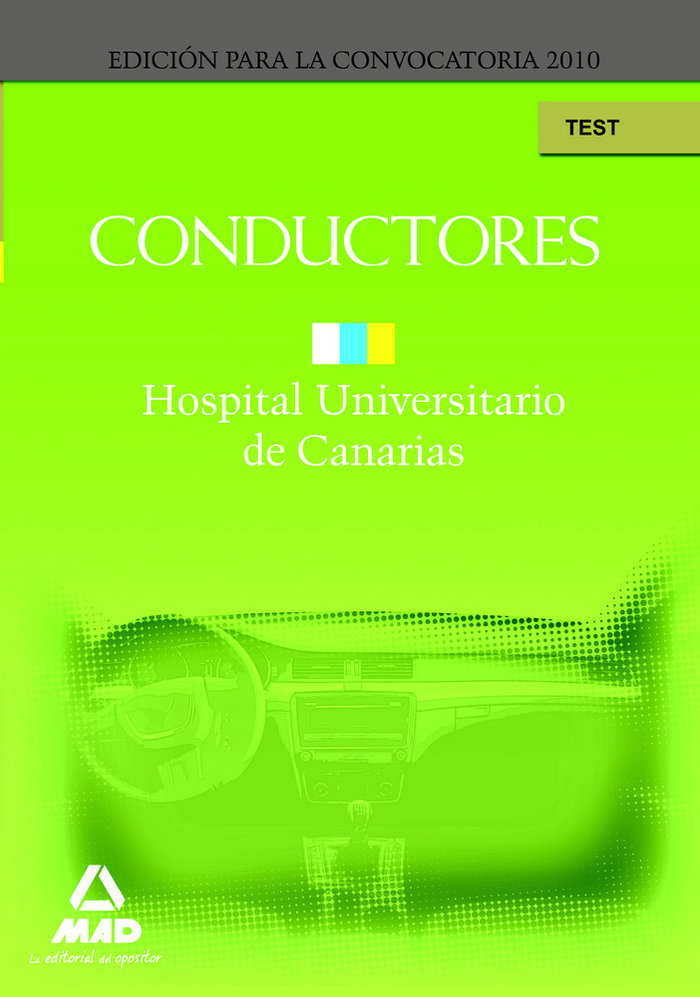 Kniha Conductores del Hopital Universitario de Canarias. Test 