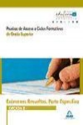 Książka Pruebas de acceso a ciclos formativos de grado superior (Andalucía). Exámenes resueltos. Parte específica, opción B Miguel Baldomero Ramírez Fernández