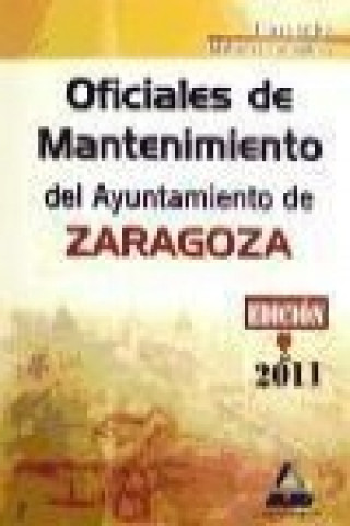 Knjiga Oficiales de Mantenimiento, Ayuntamiento de Zaragoza. Temario de materias específicas José Manuel González Rabanal