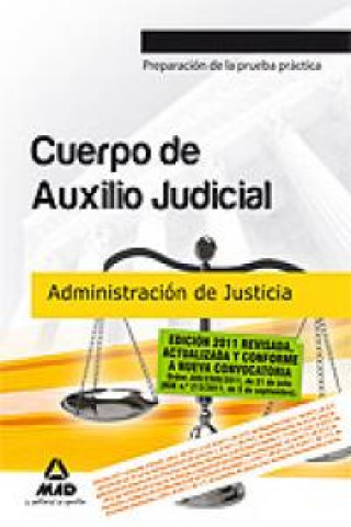 Knjiga Cuerpo de Auxilio Judicial, Administración de Justicia. Preparación de la prueba práctica Francisco Enrique Rodríguez Rivera