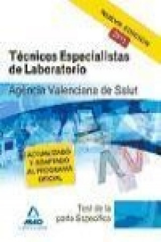 Buch Técnicos Especialistas de Laboratorio, Agencia Valenciana de Salud. Test de la parte específica María del Carmen Silva García