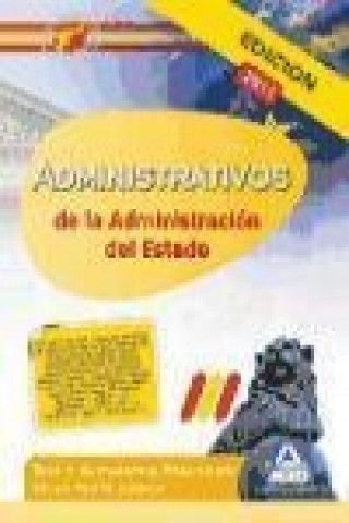 Kniha Administrativos, Administración del Estado. Test y supuestos prácticos de la parte común Fernando Martos Navarro