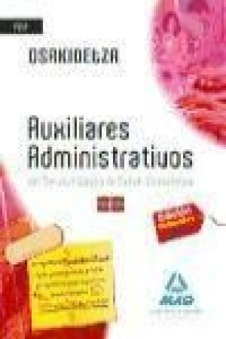 Libro Auxiliares Administrativos, Servicio Vasco de Salud-Osakidetza. Test Fernando Martos Navarro