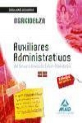 Könyv Auxiliares Administrativos, Servicio Vasco de Salud-Osakidetza. Simulacros de examen Elena García Fernández