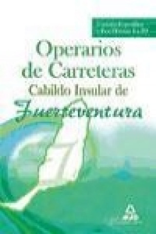 Kniha Operarios de Carreteras, Cabildo Insular de Fuerteventura. Temario específico y test, temas 4 a 10 Antonio . . . [et al. ] García Ruiz
