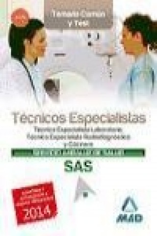 Kniha Técnicos Especialistas del Servicio Andaluz de Salud. Temario común y test 