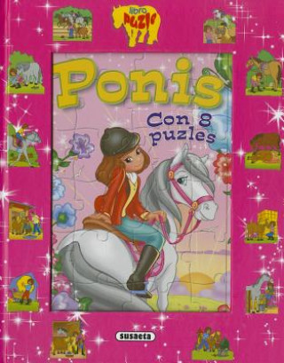 Książka Ponis: Con 8 Puzles Susaeta Publishing Inc