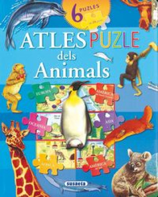 Kniha Atles puzle dels animals 