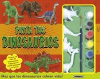Kniha Pinta tus dinosaurios 